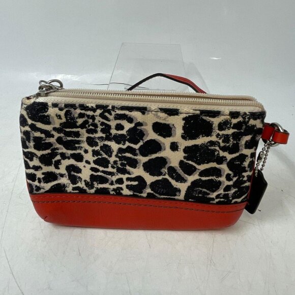 Coach Legacy Ocelot Print Wristlet - Picture 3 of 8